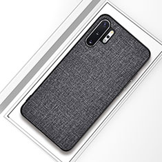 Funda Silicona Ultrafina Goma Carcasa C01 para Samsung Galaxy Note 10 Plus 5G Gris Oscuro