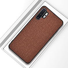 Funda Silicona Ultrafina Goma Carcasa C01 para Samsung Galaxy Note 10 Plus Marron