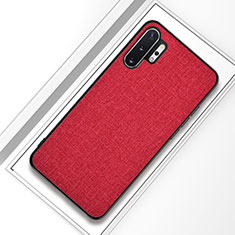 Funda Silicona Ultrafina Goma Carcasa C01 para Samsung Galaxy Note 10 Plus Rojo