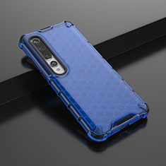 Funda Silicona Ultrafina Goma Carcasa C01 para Xiaomi Mi 10 Azul