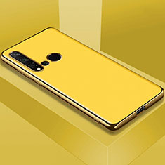 Funda Silicona Ultrafina Goma Carcasa C02 para Huawei P20 Lite (2019) Amarillo