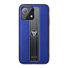 Funda Silicona Ultrafina Goma Carcasa C02 para Xiaomi Mi 11 Lite 5G Azul