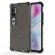 Funda Silicona Ultrafina Goma Carcasa C02 para Xiaomi Mi Note 10 Gris