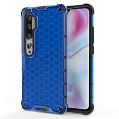 Funda Silicona Ultrafina Goma Carcasa C02 para Xiaomi Mi Note 10 Pro Azul