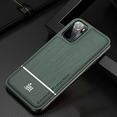 Funda Silicona Ultrafina Goma Carcasa JM1 para Xiaomi Poco M5S Verde