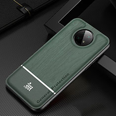 Funda Silicona Ultrafina Goma Carcasa JM1 para Xiaomi Redmi Note 9 5G Verde