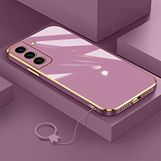 Funda Silicona Ultrafina Goma Carcasa M01 para Samsung Galaxy S22 5G Morado