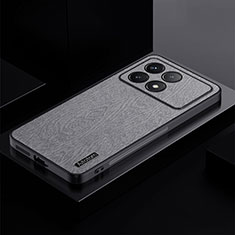 Funda Silicona Ultrafina Goma Carcasa PB1 para Xiaomi Redmi K70 5G Gris