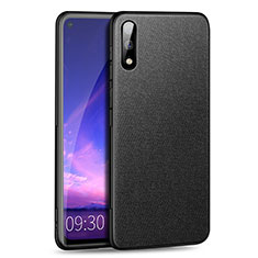 Funda Silicona Ultrafina Goma Carcasa S01 para Huawei Enjoy 10 Negro