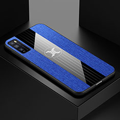 Funda Silicona Ultrafina Goma Carcasa S01 para Huawei Enjoy 20 Pro 5G Azul