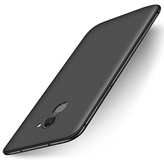 Funda Silicona Ultrafina Goma Carcasa S01 para Huawei Enjoy 7 Plus Negro