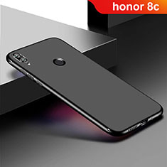 Funda Silicona Ultrafina Goma Carcasa S01 para Huawei Honor Play 8C Negro