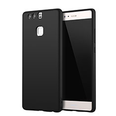Funda Silicona Ultrafina Goma Carcasa S01 para Huawei P9 Plus Negro