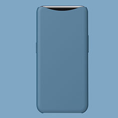 Funda Silicona Ultrafina Goma Carcasa S01 para Oppo Find X Super Flash Edition Azul