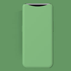 Funda Silicona Ultrafina Goma Carcasa S01 para Oppo Find X Verde