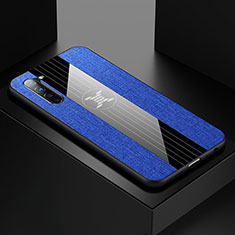 Funda Silicona Ultrafina Goma Carcasa S01 para Oppo Reno3 Azul