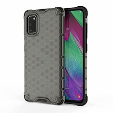 Funda Silicona Ultrafina Goma Carcasa S01 para Samsung Galaxy A41 Negro