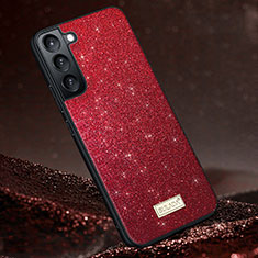 Funda Silicona Ultrafina Goma Carcasa S01 para Samsung Galaxy S21 FE 5G Rojo