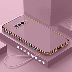 Funda Silicona Ultrafina Goma Carcasa S01 para Xiaomi Black Shark 4S 5G Morado