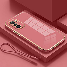 Funda Silicona Ultrafina Goma Carcasa S01 para Xiaomi Mi 11i 5G Rojo