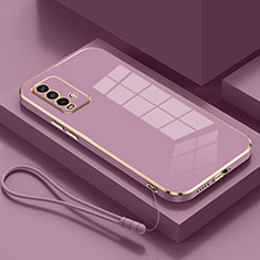 Funda Silicona Ultrafina Goma Carcasa S01 para Xiaomi Redmi 9 Power Morado