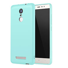 Funda Silicona Ultrafina Goma Carcasa S01 para Xiaomi Redmi Note 3 MediaTek Azul Cielo