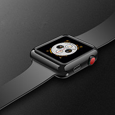 Funda Silicona Ultrafina Goma Carcasa S02 para Apple iWatch 4 44mm Negro