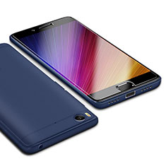 Funda Silicona Ultrafina Goma Carcasa S02 para Xiaomi Mi 5S Azul