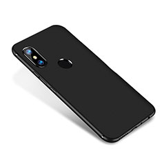 Funda Silicona Ultrafina Goma Carcasa S02 para Xiaomi Redmi Note 5 Pro Negro