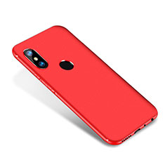 Funda Silicona Ultrafina Goma Carcasa S02 para Xiaomi Redmi Note 5 Pro Rojo