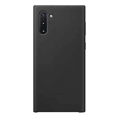 Funda Silicona Ultrafina Goma Carcasa S03 para Samsung Galaxy Note 10 Negro