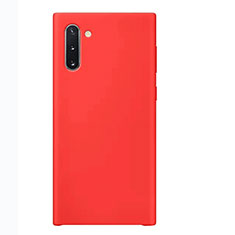 Funda Silicona Ultrafina Goma Carcasa S03 para Samsung Galaxy Note 10 Rojo