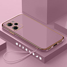 Funda Silicona Ultrafina Goma Carcasa S03 para Xiaomi Poco X5 Pro 5G Morado