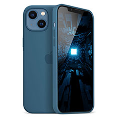 Funda Silicona Ultrafina Goma Carcasa S05 para Apple iPhone 14 Azul