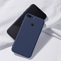 Funda Silicona Ultrafina Goma Carcasa S07 para Huawei Honor 9 Lite Azul