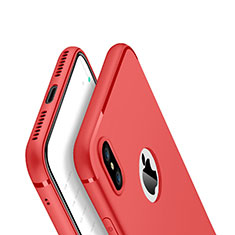 Funda Silicona Ultrafina Goma Carcasa V01 para Apple iPhone Xs Max Rojo