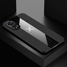 Funda Silicona Ultrafina Goma Carcasa X01L para Oppo A1 Pro 5G Negro