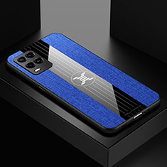 Funda Silicona Ultrafina Goma Carcasa X01L para Oppo A54 4G Azul