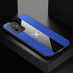 Funda Silicona Ultrafina Goma Carcasa X01L para Oppo A94 5G Azul