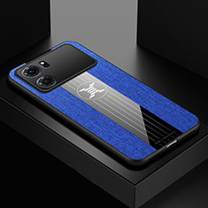 Funda Silicona Ultrafina Goma Carcasa X01L para Oppo K10 5G Azul