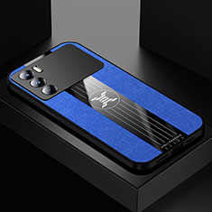 Funda Silicona Ultrafina Goma Carcasa X01L para Oppo K9 Pro 5G Azul