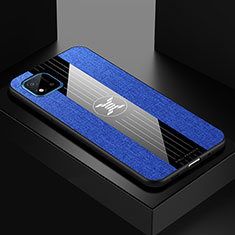 Funda Silicona Ultrafina Goma Carcasa X01L para Realme C11 (2021) Azul