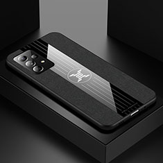 Funda Silicona Ultrafina Goma Carcasa X01L para Samsung Galaxy A52 5G Negro