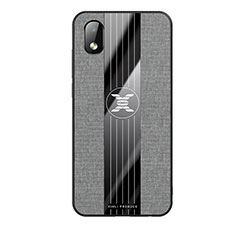 Funda Silicona Ultrafina Goma Carcasa X01L para Samsung Galaxy M01 Core Gris