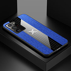 Funda Silicona Ultrafina Goma Carcasa X01L para Samsung Galaxy Note 20 Ultra 5G Azul
