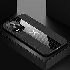 Funda Silicona Ultrafina Goma Carcasa X01L para Vivo iQOO 7 Legend 5G Negro