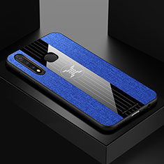 Funda Silicona Ultrafina Goma Carcasa X01L para Vivo iQOO U3 4G Azul