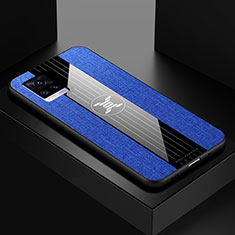 Funda Silicona Ultrafina Goma Carcasa X01L para Vivo V20 Azul