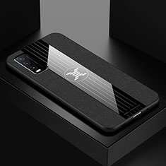 Funda Silicona Ultrafina Goma Carcasa X01L para Vivo Y12s (2021) Negro