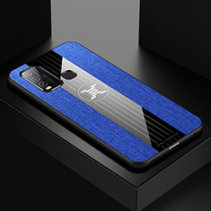 Funda Silicona Ultrafina Goma Carcasa X01L para Vivo Y50 Azul